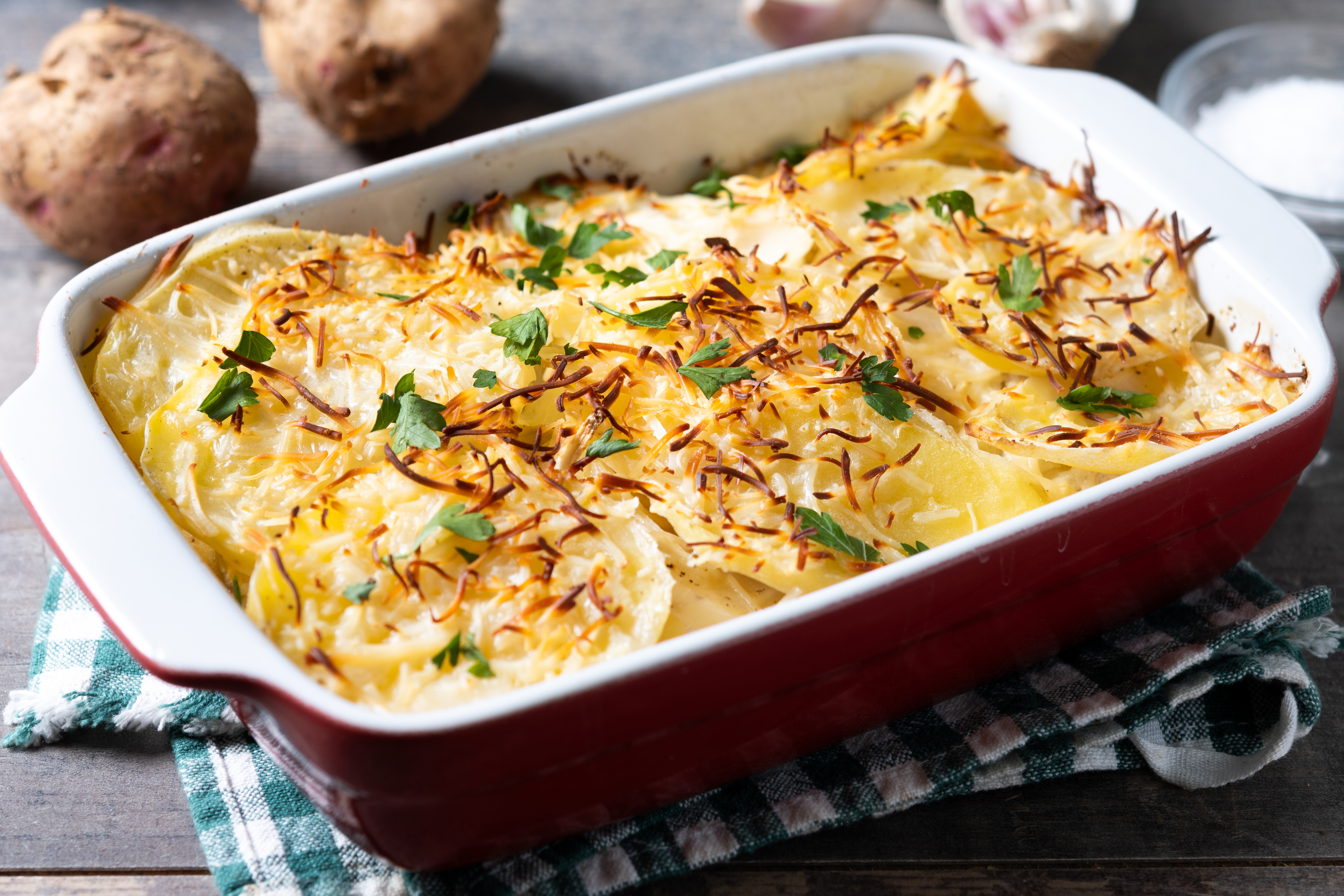 Gegratineerde witlof